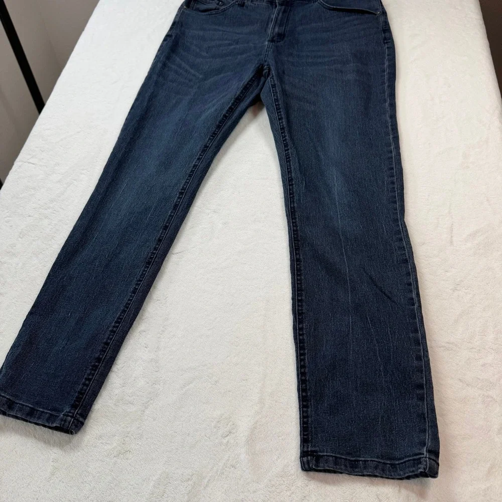 Restricted To All Slim Fit Jeans Mens 38x32 Blue Good Dark Wash Denim‎ Pants